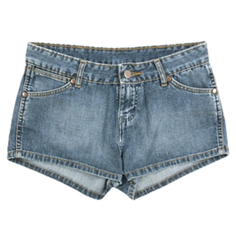 Blue Denim Shorts