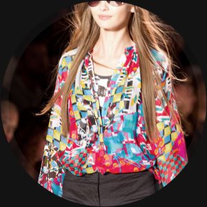 brand name - Printed Blouse