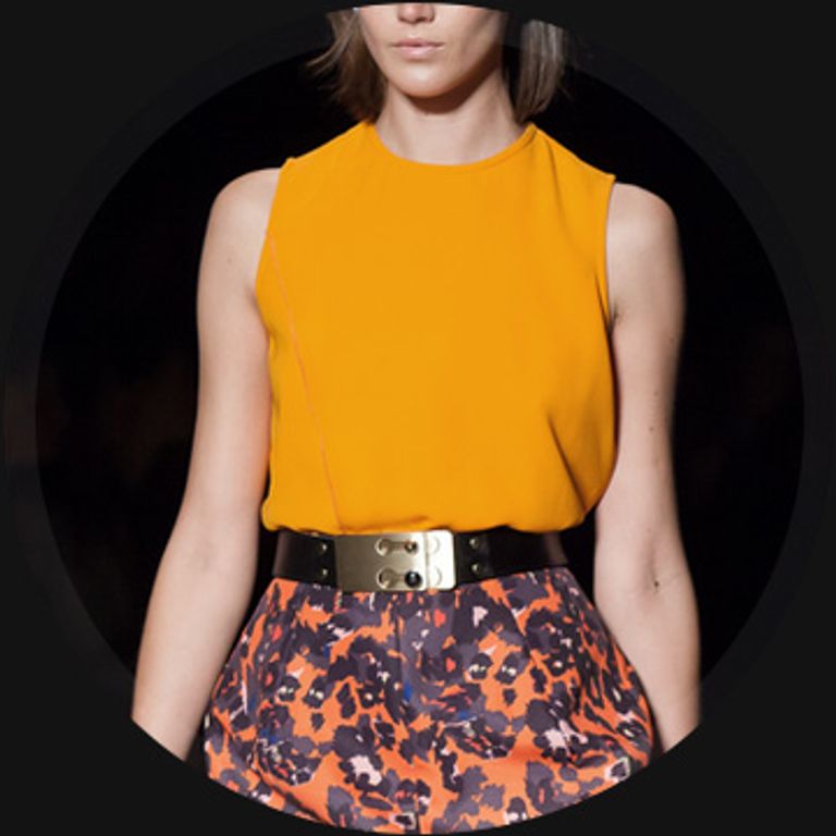 Yellow Sleeveless Top
