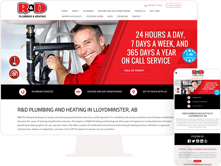 R&D Plumbing And Heating
