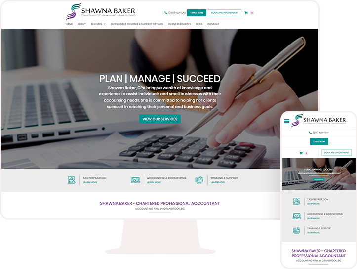 shawna baker chartered professional accountant